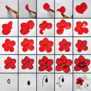 Флористические мотивы: техника рисования цветов на ногтях
