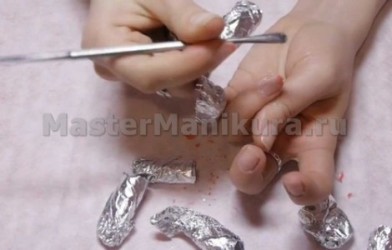 Как снять гель-лак с ногтей